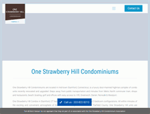 Tablet Screenshot of onestrawberryhill.com